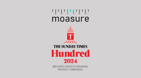 Moasure Named on The Sunday Times Hundred 2024 List